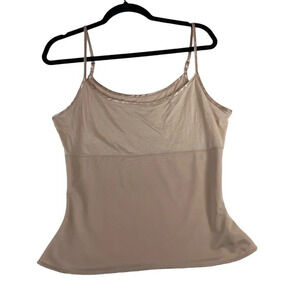 Yummie Tummie cami tank top beige neutral women’s large